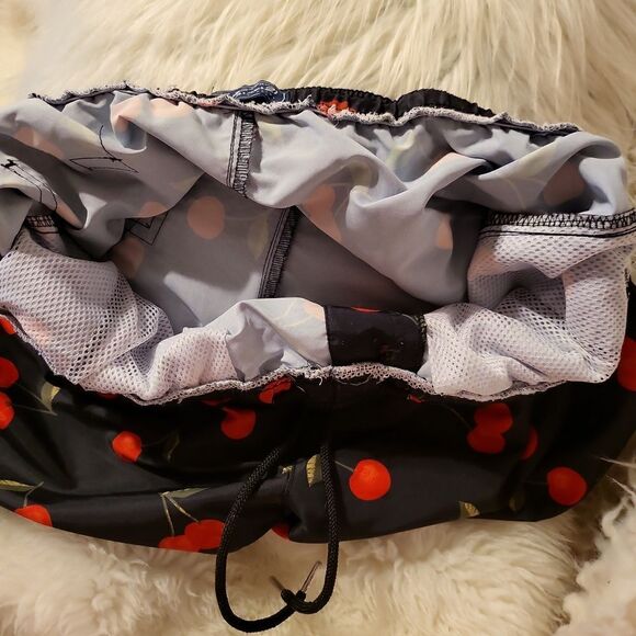 Forever 21 swimming trunks ,has cherry all over them, size medium. - Picture 4 of 6